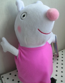 Peppa Pig knuffel in roze jurkje | Play by Play