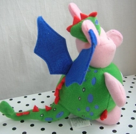 Knorretje Piglet Disney Dragon knuffel één-ogige draak | Disneystore