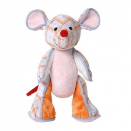 Muis Mouse Molly knuffel geruit | Happy Horse