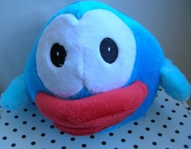 Flappy Bird knuffel vogel blauw
