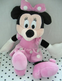Minnie Mouse Disney knuffel in roze jurkje | Nicotoy