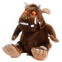 Complete 6-delige set Gruffalo knuffels