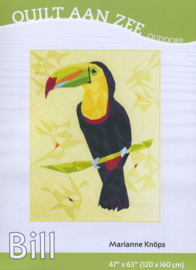 BILL the Toucan - Pattern and fabric