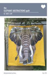 The elephant abstractions quilt - Muster