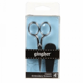 Gingher 4" Classic Embroidery Scissor