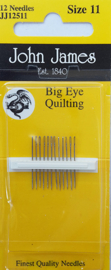 Big eye Quilting needles - Size 11