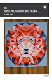 The jungle abstractions quilt: The Lion - pattern