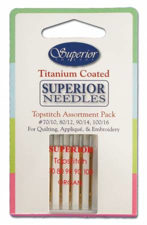 Superior Topstitch Nadeln asortiment verpackung