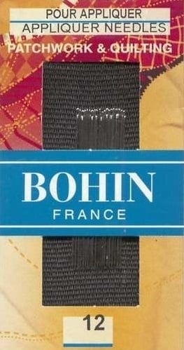 Bohin Appliqué  needles  - Size 12