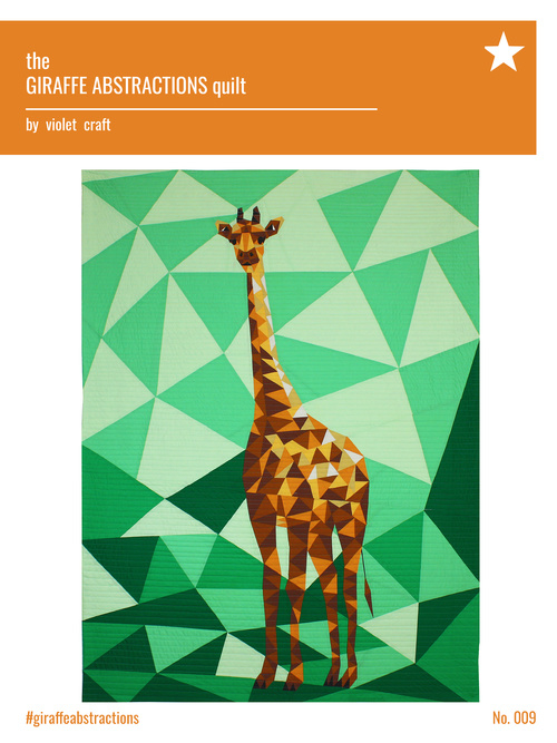 The Giraffe abstractions quilt - Kit