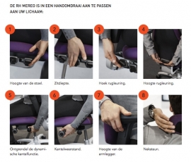 RH Mereo 200 ergonomische bureaustoel