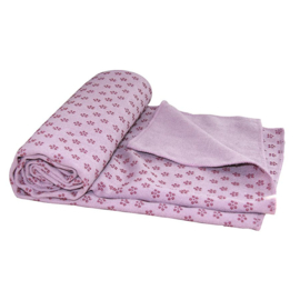 Tunturi Silicone Yoga handdoek met anti slip met draagtas