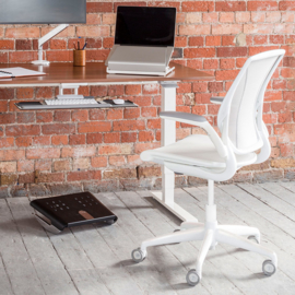 Humanscale Diffrient World Chair bureaustoel, medium rugleuning