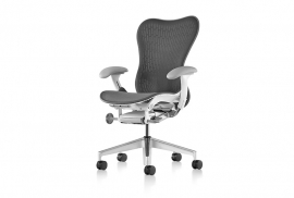 Herman Miller Mirra 2 bureaustoel, hoge netbespannen rugleuning