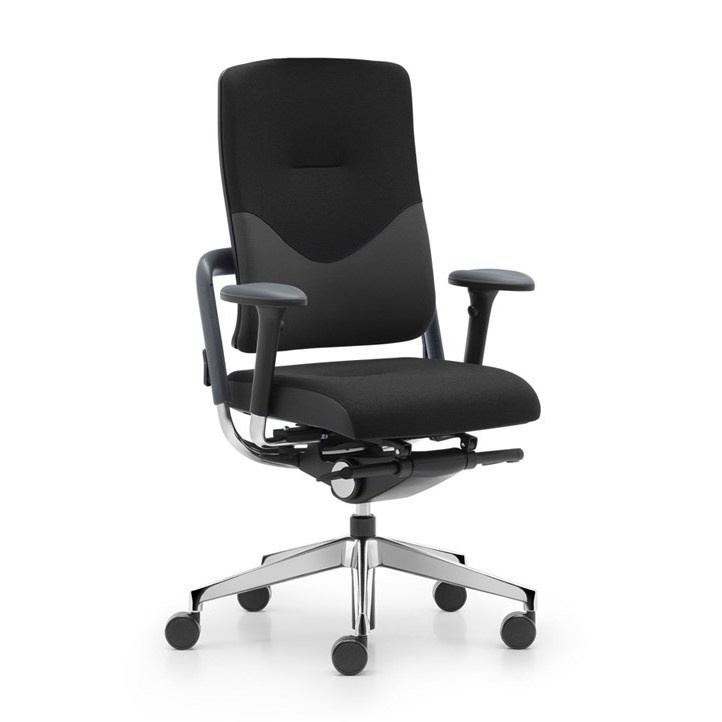 Xenium Classic bureaustoel (Wielen: 5 st. wielen voor zachte vloeren  (tapijt e.d.)) | Grahl / NowyStyl | Gezondkantoor.nl