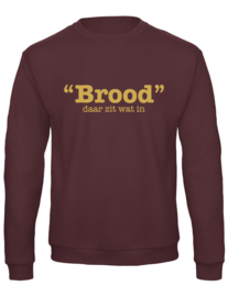 Sweater brood daar zit wat in