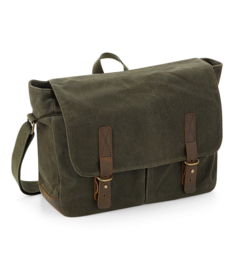 Heritage ritage waxed canvas messenger