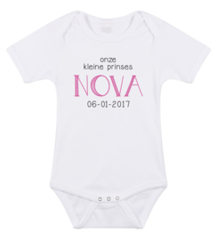 Romper Prinses (gepersonaliseerd)