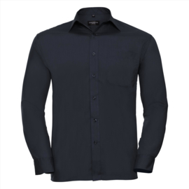 Men's Longsleeve classic polycotton poplin shirt