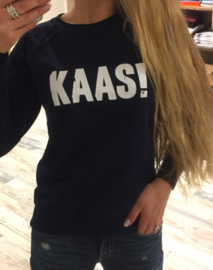 Sale trui KAAS | maat XL | zwart