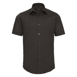 Men's Shortsleeve fitted stretch shirt 