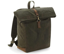 Heritage waxed canvas backpack