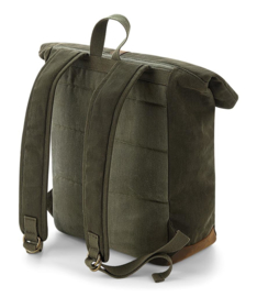 Heritage waxed canvas backpack