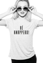 T-shirt KNAPPERD!