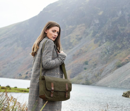 Heritage ritage waxed canvas messenger