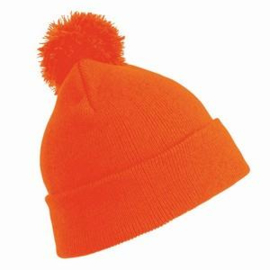 Kids pom pom beanie