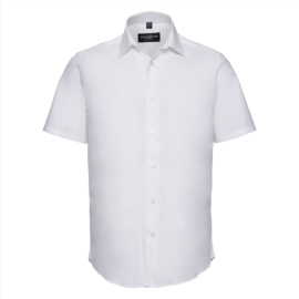 Men's Shortsleeve fitted stretch shirt 