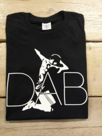 Sale t-shirt heren DAB | maat M | zwart