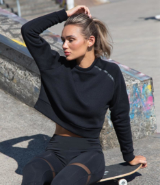 Lady Cropped sweatshirt