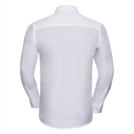 Men's Longsleeve tailored polycotton poplin shirt