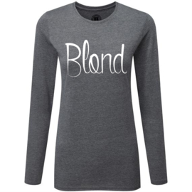 T-shirt Blond