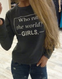 Sweater Who run the world? GIRLS