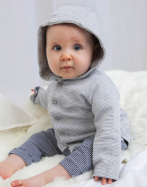 Baby Striped hooded t