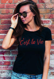 T-shirt Cést la vie