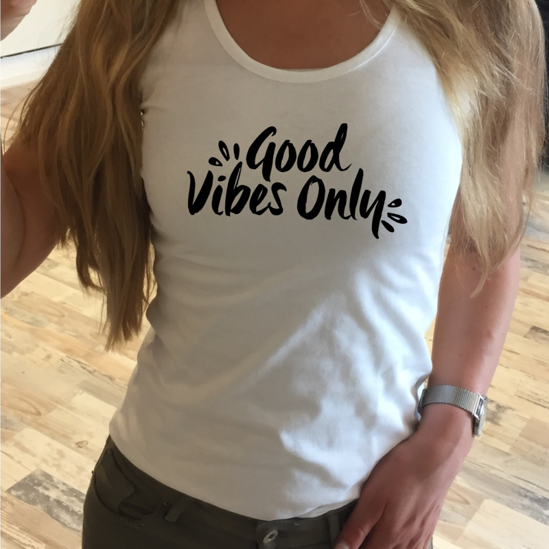 Tanktop Good vibes only 