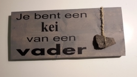 Je bent een kei 20 x 35