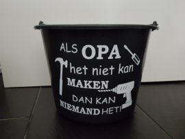 Emmer als Opa het niet kan maken