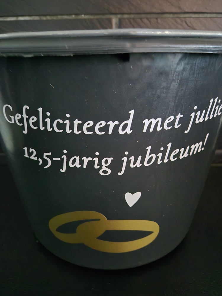gefeliciteerd 12,5 jarige huwelijk