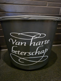 van Harte beterschap krul
