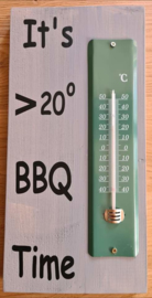 Thermometer BBQ time 20 x 40