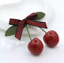 Cherry pinup haarclip