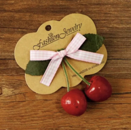Cherry pinup haarclip