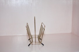 Mategot 50s messing servet / brievenhouder