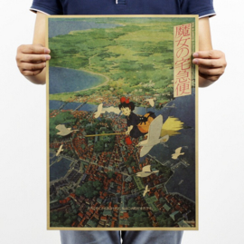 Ghibli Studio Kiki's Delivery Service poster