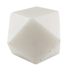 Hexagonale stenen meubelknop