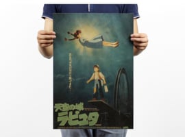 Ghibli Studio Castle In The Sky poster